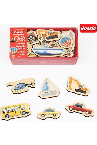 Rossie Mıknatıslı Ahşap Araçlar