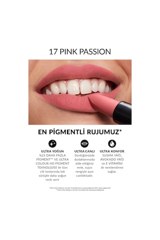 Avon Ultra Mat Ruj Pink Passion