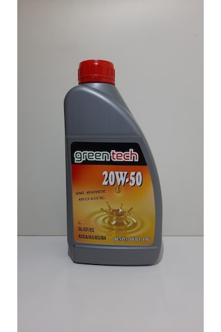 Green Tech 20W-50 Apı/Cf-4/Cf/Sg Motor Yağı 1 L