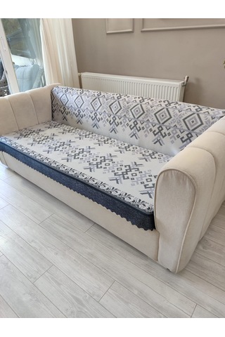 Koltuk Örtüsü Kaymaz Kilim Siyah