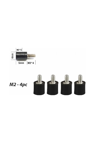 Matek Systems Fc Anti-vibration Standoffs M2, 4pcs Frame