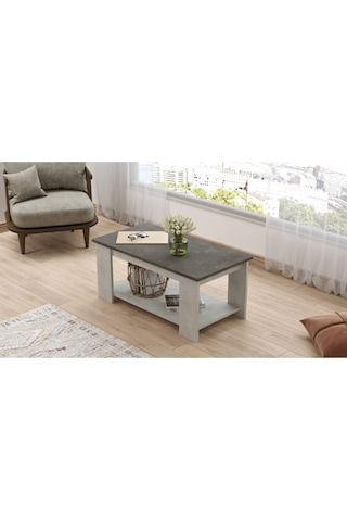 Arya Orta Sehpa Beton-taş Ary15-gt Gri