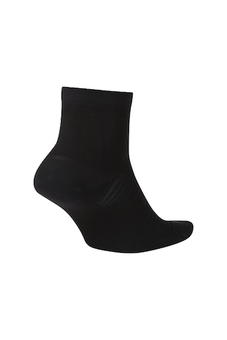 Nike Spark Lightweight Running Ankle Quarter Socks Dri-fit Reflektörlü Bilek Tekli Koşu Çorabı Siyah