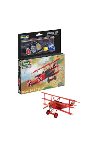 Revell Model Set Fokker Dr.1 Triplane - 1:72-64116