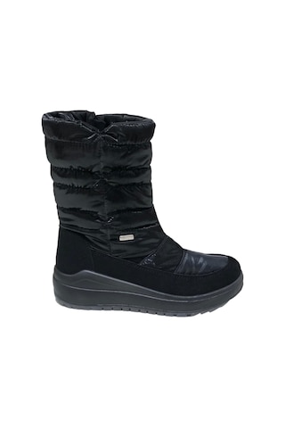 Bot Kadın Diğer 6334 7j Jacalu Textile Upper And Synt Leather-pu Sole Black Siyah
