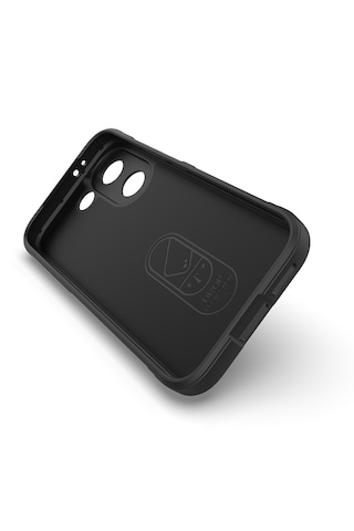 Xiaomi Poco X8 Pro Kılıf Kamera Korumalı Leke Tutmaz Tasarımlı Darbe Emici Yumuşak Silikon Kapak Siyah