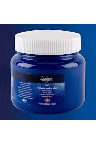 St. Petersburg Ladoga Akrilik Boya 500 Ml Phthalocyanine Blue 500