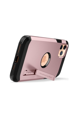 Spigen Apple Uyumlu iPhone 11 Pro İle Kılıf Tough Armor Xp Rose Gold