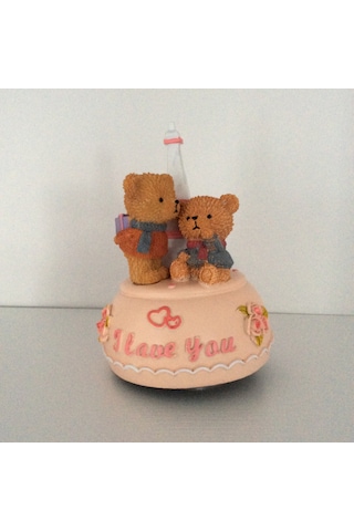 Ayıcıklı Biblo Eiffel Kuleli Mu Zikli Yavruag Zı Diğer