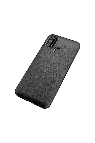 Mep Samsung Uyumlu Galaxy M31 Kılıf Auto Focus Kapak - Siyah Najmaddin renkli