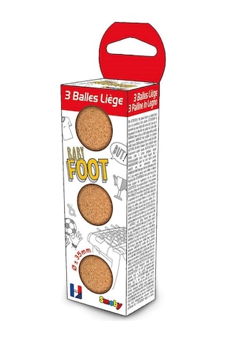 Smoby Langırt Masası Oyun Topları, 3 Adet, 35 Mm 140411 Renkli