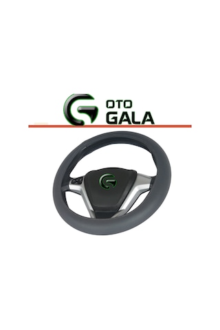 Direksiyon Kılıfı Geçmeli Noktalı Gri Gri