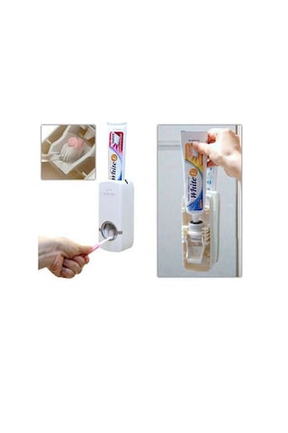 Otomatik Diş Macunu Sıkacağı ve Diş Fırçası Tutucu Banyo Askı Set Diğer