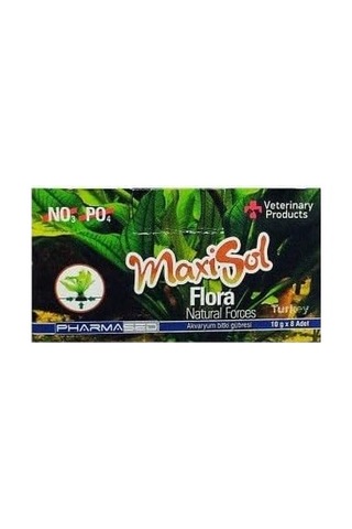 Misket Gübre Maxisol Flora 8 Adet Akvaryum Bitki Gübresi 0,250