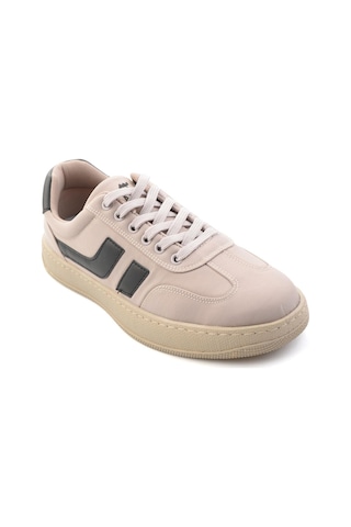 Bambi Bej Kumaş Erkek Sneaker E01175560904 Kum