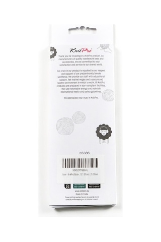 Knitpro Basix Kayın Ağacı Yuvarlak Örgü Şişi 80cm 5.00mm 35386