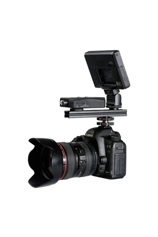 Andoer Se-300 20 Cm Metal Işık Uzatma Kolu Siyah