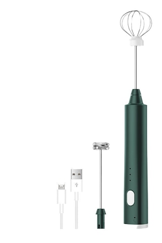 El Tipi Otomatik Elektrikli Yumurta Çırpıcı Karıştırıcı-yeşil 05 Koyu Yeşil