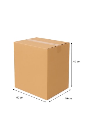 Taşıma Kolisi - Kargo Kolisi, 5 Adet, Orta Boy, 40x60x40 cm Dayanıklı Karton – Mukavemetli ve Pratik