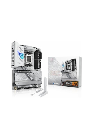 Asus Rog Strix X870-a Gaming Wifi Ddr5 8000mhz Oc M.2 Hdmı/dp/usb-c Pcıe 5.0 Am5 Atx Anakart