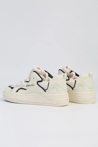 United Colors Of Benetton Benetton Bni-10100 Kalın Taban Kadın Sneakers Spor Ayakkabı 001