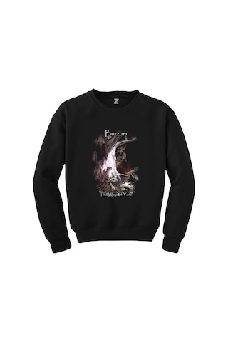 Burzum The Ways Of Yore Siyah Sweatshirt Siyah