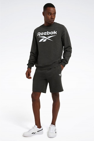 Reebok Identıty Small Log Antrasit Erkek Şort Antrasit