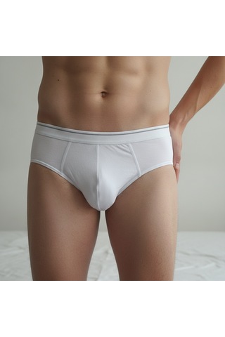 Bonbon Erkek Beyaz Renk Slip Bb2533