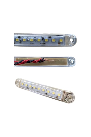 9 Ledli 10 Adet Parmak Led Beyaz
