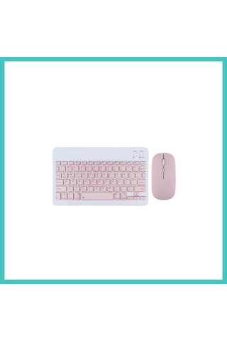 Ny Joy Kyb71 Kablosuz Türkçe Q Klavye Mouse Set - Pembe Nyjoybz Diğer