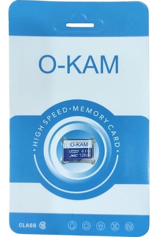 128gb Hafıza Kartı Solar Wifi Kameralara Uyumlu O-kam