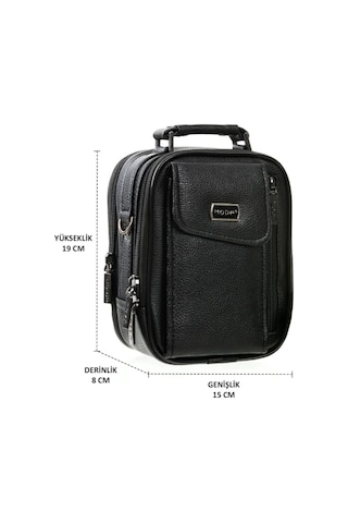 Moda Erkek El Çantası Suni Deri Kasalı Cepli Kullaşlı 43Syh 19Cm