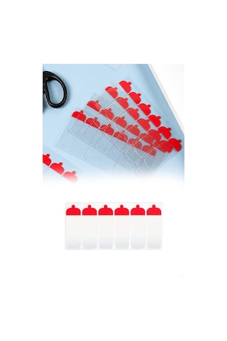 Çift Taraflı Bant 60 Parça Güçlü Yapışkanlı Kolay Açılır Montaj Bandı 18x50 Mm