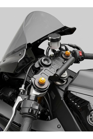 Yamaha R7 Smart Bar - Telefon / Kamera Tutucusu Mat Siyah