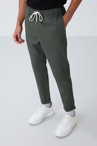 Tommy Life Haki Yüzeyi Dokulu Standart Fit Erkek Eşofman Alt - 82154