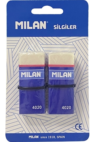 Milan Soft Synthetıc 4020 Silgi Blister - 2li