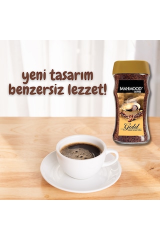 Mahmood Coffee Gold Premium Kahve Cam Kavanoz 100 G