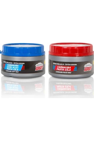 Autokit Pasta Cila 2 Li Set Çizik Giderici ve Carnauba Pasta Cila