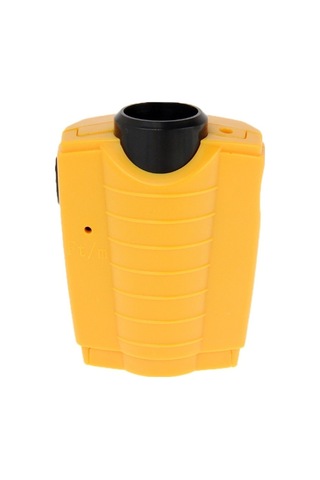 Butuglobal Lazer İşaretleyicili Mini Ultrasonik Mesafe Ölçer Turuncu