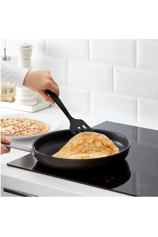 Sumuhome Gnarp Mutfak Gereçleri Seti Maşa Kaşık Spatula Siyah 3 Parça Siyah