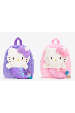 Riverworld River World Sırt Çantası Deniz Kızı Hello Kitty Peluş Çok Renkli