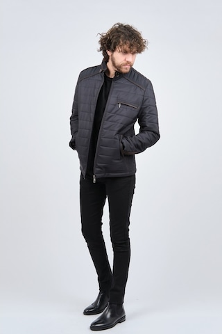 Lucas Erkek Dik Yaka Spor Mont 2650747 Lacivert-Lacivert