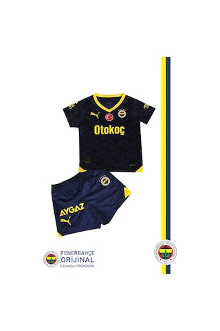 Fenerium Fenerbahçe 23-24 İsme Özel Çocuk Forma Set Kutulu 055 Lacivert