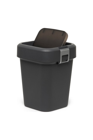 Motekk Comfort Dust Bin Siyah Çöp Kovası - 8 Lt Çok Renkli