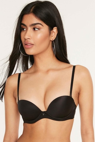 Kompedan Çift Destekli Basic Sütyen New Bra 7040-siyah Siyah