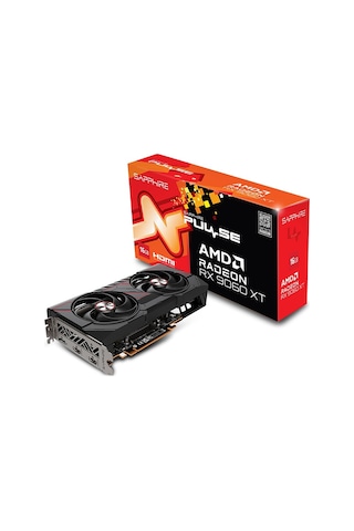 Sapphıre Radeon Rx9060 Xt Pulse Gddr6 16gb 128bit Fsr 4 Amd Ekran Kartı-11350-03-20g