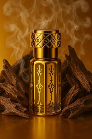 Aromenza Hindistan Oud Hindi Oud 6 Ml Özel Tasarım Şişede Saf Esans Kalıcı Ve Lüks Baharatlı - Odunsu