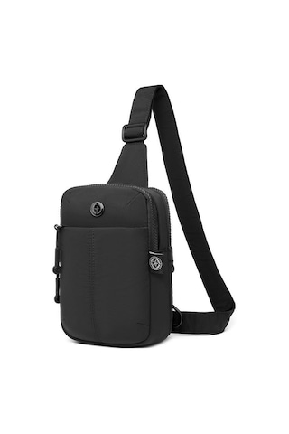 Smart Bags Mikro Poly Kumaş Kadın Bodybag Postacı Çantası 3337 Siyah