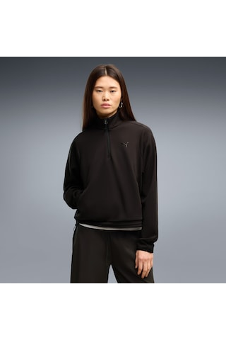 Puma Pumatech Sense Kadın Siyah Sweatshirt 694034-01