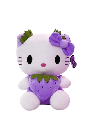 Hello Kitty Mor 50 Cm Peluş Oyuncak Hello Kitty Mor 50 Cm Peluş Oyuncak